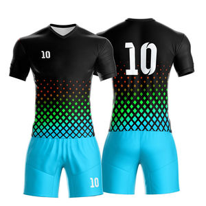 Venta al por mayor 2025 OEM de alta calidad transpirable uniforme de fútbol desgaste para la venta en precio razonable tamaño personalizado Color y logotipo de impresión - Product Image 2