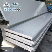 Matériaux d'isolation des bâtiments, panneaux sandwich en polystyrène expansé EPS personnalisés pour les fabricants de systèmes de toiture