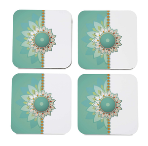 Posavasos de madera al por mayor personalizado, posavasos cuadrado para el hogar, cocina, oficina, mesa de comedor, tazas de té, tazas de café, latas de cerveza, bar, vasos de agua - Product Image 5