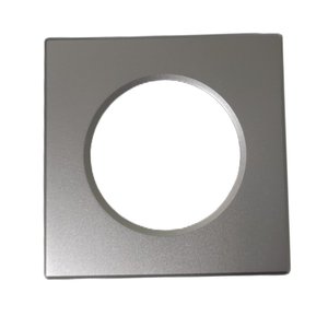 3 pezzi coperchi quadrati in argento per FP8705W faretti a LED-illuminazione/faretto da incasso - Product Image 3