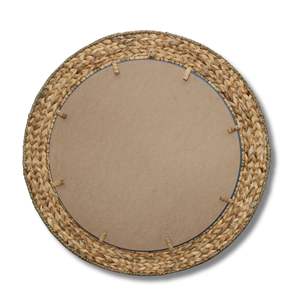Hot Trend 100% Material Natural hecho a mano espejo de forma redonda diseño moderno para el hogar Baño dormitorio decoración de la pared de la sala de estar - Product Image 3
