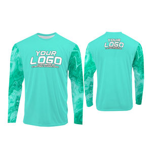 เสื้อกันแดดแขนยาว UPF 50 + สำหรับผู้ชายเสื้อแห้งเร็วสำหรับใส่วิ่งตกปลาน้ำหนักเบาแห้งเร็ว - Product Image 2