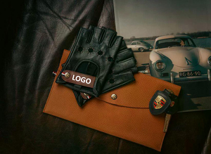 Guantes sin dedos de conducción de cuero genuino de medio dedo Guantes de estilo transpirable de calidad superior para hombres y mujeres con precios razonables - Product Image 2