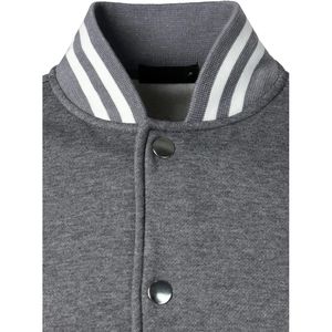 Veste universitaire OEM de qualité supérieure, unisexe, bomber d'hiver, vente en gros, broderie personnalisée, streetwear, style lettreman, collège, lourd, durable - Product Image 5