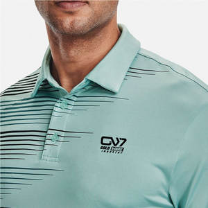 Polos clásicos de algodón para hombre, manga corta, diseño informal inteligente, perfecto para uniformes de oficina o promoción de Marca - Product Image 3