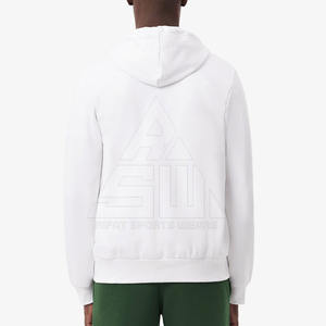 Sweat-shirts à capuche zippés pour hommes, haute qualité, meilleur prix, design personnalisé, uni, teint, mélange polyester/coton, respirant, écologique - Product Image 3