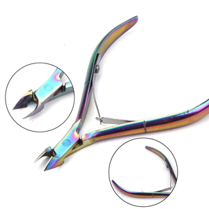 Professional <b>Nail</b> Art Cuticle Nipper Rainbow Toenail Toe Clipper Scissor Dead Skin Edge Cutter <b>Remover</b> Manicure <b>Nails</b> Arts <b>Tool</b> - Product Image 2