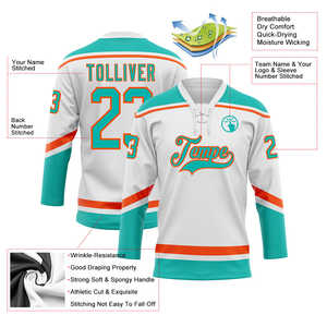 Fabricant pakistanais maillot de hockey sur glace maillot de hockey sur glace Offre Spéciale couleur unie impression par sublimation personnalisée maillot de hockey sur glace - Product Image 3