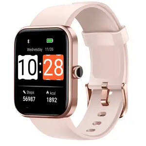 1.69 Display Fitness Tracker for Android and iOS Phones, , Heart Rate Monitor, Sleep Tracker, Stress Monitor, 5ATM Waterproof S