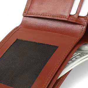 Cartera de Cuero de Alta Calidad, Diseño Moderno, Estilo Nuevo, Personalizada, Tarjetero, Superventas - Product Image 6