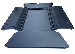 Capot de camion en aluminium verrouillable <span class=keywords><strong>Mitsubishi</strong></span> Triton <span class=keywords><strong>L200</strong></span> avec éclairage LED, étanche, installation sans perçage, toit rigide robuste - Product Image 5