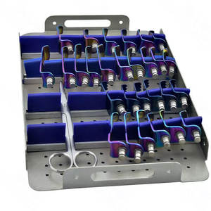 Système de rétracteur cervical manuel en titane, kit d'instruments chirurgicaux pour chirurgie spinale, ensemble d'instruments pour articulation de la hanche, instrument fémoral en acier inoxydable - Product Image 5