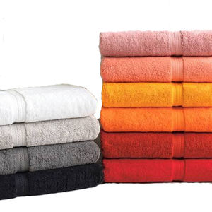 Ensemble de serviettes de luxe en vente en gros Serviettes de bain + visage + mains Serviette de bain blanche 100% coton égyptien - Product Image 4