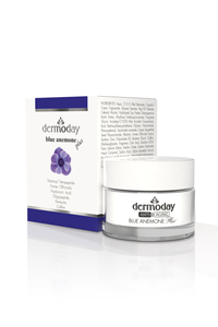 Dermoday Blue Anemone Plus Crema Facial Antienvejecimiento 50ml |   Tratamiento para Arrugas con Péptidos y Ácido Hialurónico - Product Image 1