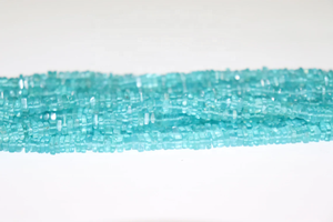 Cuentas de forma cuadrada de apatita del cielo, cuentas al por mayor, hebras de cornalina lisas de 16 pulgadas para hacer joyas, cuentas - Product Image 3