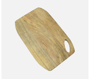 Tabla de Madera Circular para Servir con Asa Grande en Forma de Anillo para Pizza, Queso, Charcutería, Plato de Aperitivos, Reversible para Cocina - Product Image 2