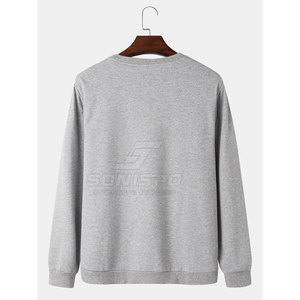 เสื้อสเวตเชิ้ตคอกลมสีเทาสำหรับผู้ชายพิมพ์ลายมังกรเสื้อสวมหัวลำลองทรงปกติสวมใส่ในฤดูใบไม้ร่วง - Product Image 2