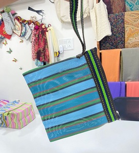 Saco Pequeno De Polipropileno Reciclado Personalizado Fabricado Na Índia Para Cosméticos Compras Mercearia Viagem-Feito De Resíduos De Plástico - Product Image 1