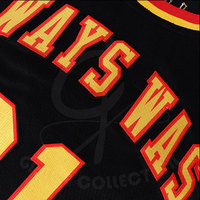 Maillot Laker en tissu de qualité supérieure avec maillot de basket-ball de mode fondu authentique de l'uniforme de taille personnalisée