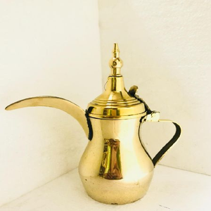 Venta al por mayor tradicional Aftaba Set latón mesa superior decoración para el hogar restaurante Hotel servir té café vino - Product Image 2