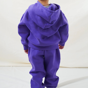 Chándal para Niños Precio de Mayoreo Chándales Deportivos Baratos para Niños Personalizados de Dos Tonos Ajustados 100% Algodón - Product Image 3