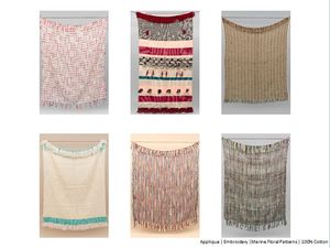 พรมและพรมพิมพ์ลายบล็อกพรมสวดมนต์จำนวนมากพรมอินเดียและพรมสำหรับห้องนั่งเล่นพื้นทันสมัย R - Product Image 6