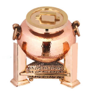 Calentador hidráulico de alimentos para Buffet, plato de frotamiento, chafer redondo para sopa, tapa de vidrio de acero inoxidable de alta calidad, juego de acabado de espejo - Product Image 1