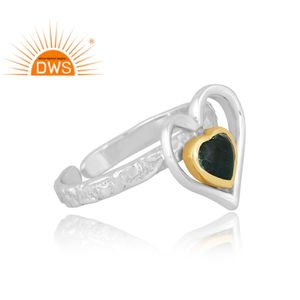 Increíble diseño, anillo de piedras preciosas de malaquita Natural de Plata de Ley 925, joyería de diseño personalizado para mujer, regalo para ella - Product Image 4