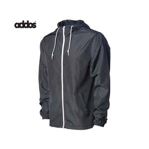 Chaqueta impermeable cortavientos para correr ligera para hombre de calidad personalizada, chaqueta de lona para exteriores con cremallera para correr al aire libre - Product Image 3