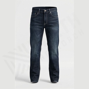 Jeans de Hombre de Alta Calidad, 100% Algodón, Corte Slim Fit, Nuevo Estilo Moderno, Cintura Alta, Pierna Recta, Elásticos, Color Personalizado - Product Image 1