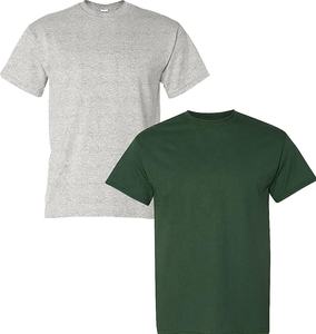 T-shirt pour homme 100% coton à manches courtes uni - Product Image 3