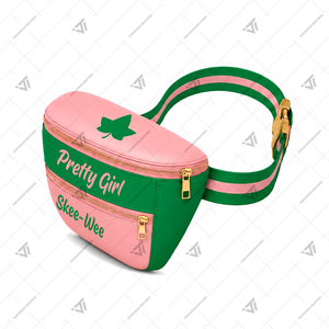 ขายส่งอัลฟากรีกแบบกำหนดเอง |   คาปา |   กระเป๋าคาดเอวหนังเทียมปักลาย Alpha Sorority สำหรับเดินทาง แฟชั่นทันสมัย - Product Image 3