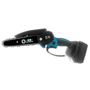 Motosierra Inalámbrica Portátil <span class=keywords><strong>de</strong></span> 8 Pulgadas, con Batería <span class=keywords><strong>de</strong></span> Litio, 600W, Mini <span class=keywords><strong>Cortadora</strong></span> <span class=keywords><strong>de</strong></span> <span class=keywords><strong>Madera</strong></span> para Jardín, Uso Industrial y Bricolaje - Product Image 3