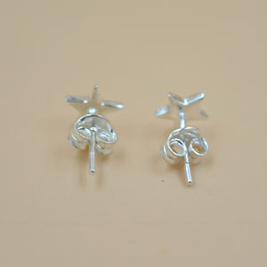Wholesale New Arrival 925 <b>Sterling</b> <b>Silver</b> <b>Stud</b> Earrings Trendy Natural Designer Style for Wedding Anniversary Party Gift - Product Image 3