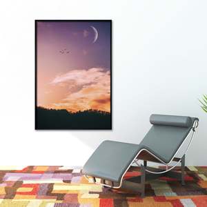 Black Plastic <b>Poster</b> Frame 70 X 100 cm Size - Product Image 3