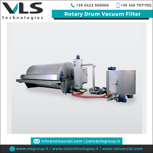 Filtro de vacío de tambor giratorio italiano de alta calidad Nuevo equipo de filtración de líquidos industrial a precio competitivo - Product Image 2