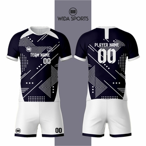 Uniformes de Fútbol Personalizados, Camisetas de Fútbol Sublimadas de Secado Rápido con Diseño Profesional - Product Image 5