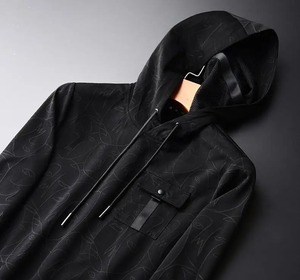 Premium <b>Polyester</b>/Cotton Baggy Blank Midweight Eco-Friendly Breathable Hoodie Sweatpants <b>Jogger</b> Sets Unisex Winter Tracksuit - Product Image 3