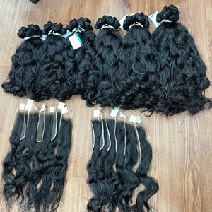 Grande vente 2026, mèches de cheveux vierges, double trame, cuticules alignées, extensions de cheveux humains du Vietnam, sans nœuds, sans perte - Product Image 6
