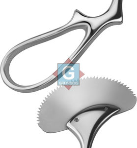 Scie à os vétérinaire angulaire de haute précision Gray Rocks GE-1925-02, 6 pouces, emballage personnalisé avec logo, performance durable, chirurgicale - Product Image 4