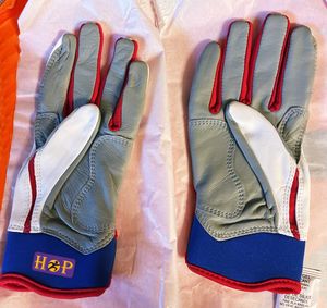 Gants de Frappeur de Baseball Personnalisés Gants de Frappeur Antidérapants Professionnels Hommes Femmes Gants de Frappeur de Softball et de Baseball à Manchette Longue - Product Image 2