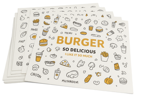 El mejor vendedor, papel encerado para envolver alimentos, papel de envolver hamburguesas con impresión de logotipo personalizado para embalaje de comida rápida - Product Image 2