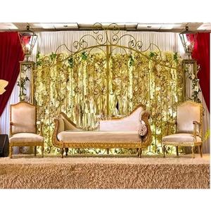 แผงประตูสำหรับฉากหลังงานแต่งงานที่ทันสมัยสำหรับเวทีงานแต่งงานงานปาร์ตี้รับโลหะประตูหลัง - Product Image 1