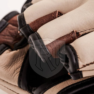 Nouveaux gants de MMA pour adultes, qualité supérieure, cuir respirant, fermeture auto-agrippante, unisexe, personnalisables, gants de boxe - Product Image 3