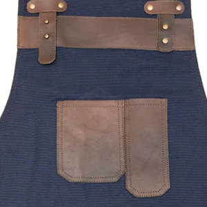 Heavy Duty Genuine Cook Leather Durable <b>Apron</b> New Cook Leather <b>Work</b> <b>Apron</b> Wholesale Rate - Product Image 4