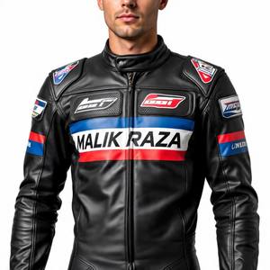 Traje de cuero de moto MALIK RAZA duradero con opción Schoeller Keesti | Track Ready - Product Image 1