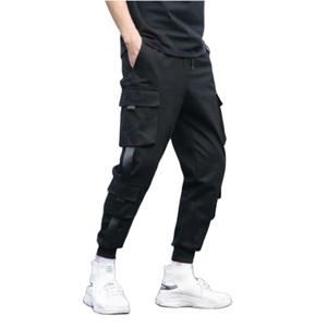 กางเกงคาร์โก้ผู้ชายแบบลำลองหลายกระเป๋ากางเกงขายาวมีสไตล์ - Product Image 1