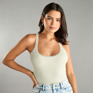 Chaleco de fibra de bambú transpirable para mujer que absorbe la humedad para deportes y ropa exterior informal - Product Image 3