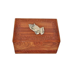Traditional <b>Keepsake</b> Wooden Adult Urn for Human <b>Ashes</b> Wood Crafted Adult Urn for Memorial <b>Ashes</b> Suppliers India - Product Image 4