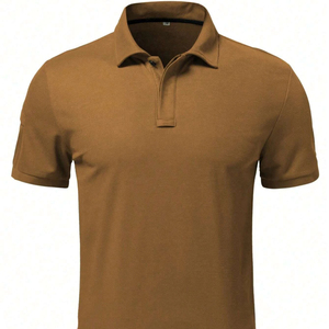 Polo pour hommes OEM T-shirt vierge à manches courtes personnalisé T-shirt pour hommes entièrement personnalisé - Product Image 1